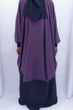 Jilaba Fatim-integrerad hijab & huva