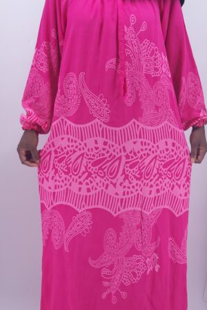 Abaya-Hemkläning-Rosa