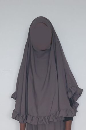 Khimar-Mou3minet. Grå